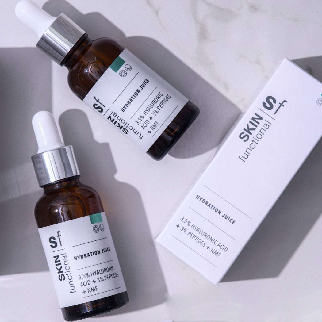 3,5% Hyaluronic Acid + 3% peptides + NMFHydration Juice 3,5% Hyaluronic Acid + 3% peptides + NMFHydration Juice